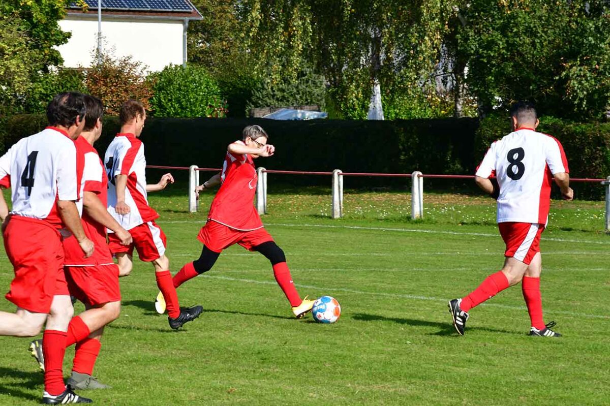 Fußball für Menschen mit Behinderung bei den Christophorus Kickers