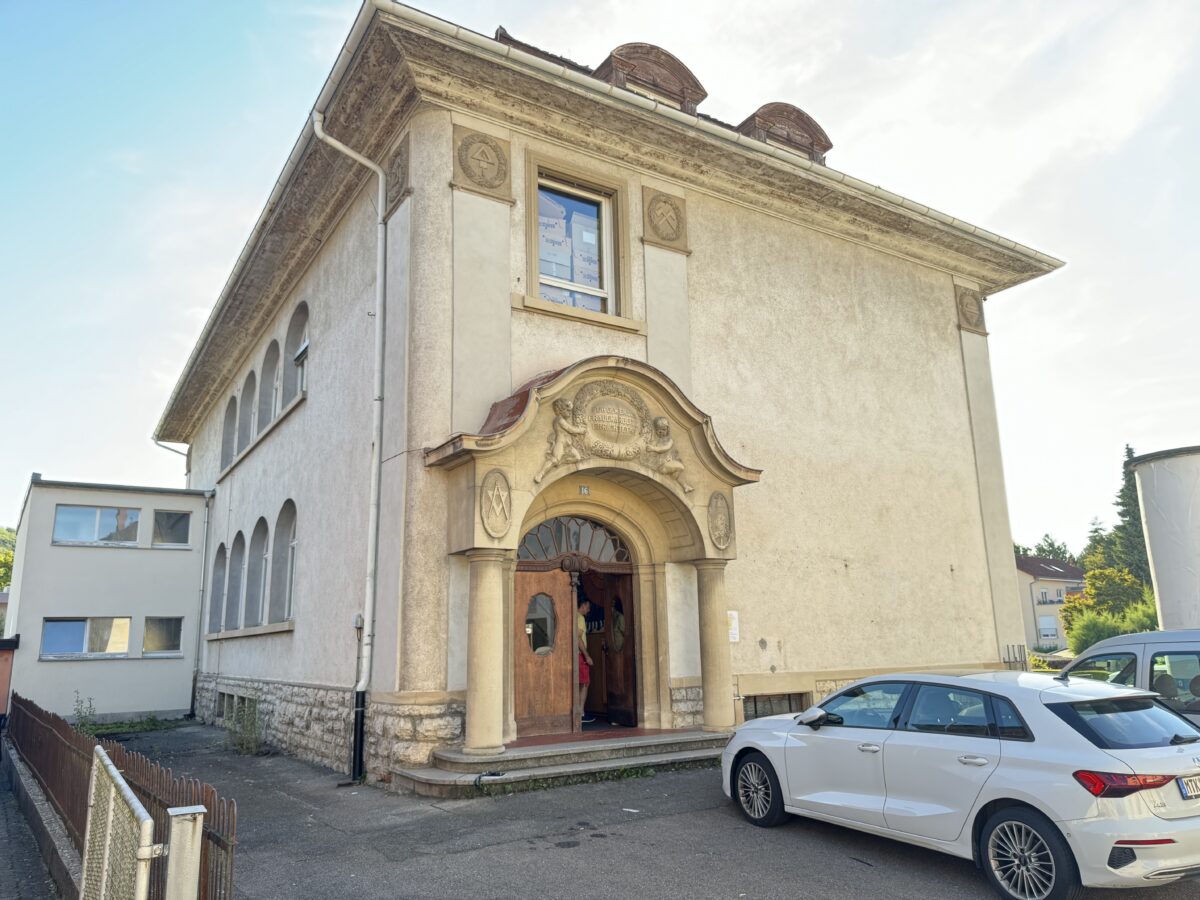 Schach für Menschen mit Behinderung; Gebäude des Schachclub Brombachs von außen