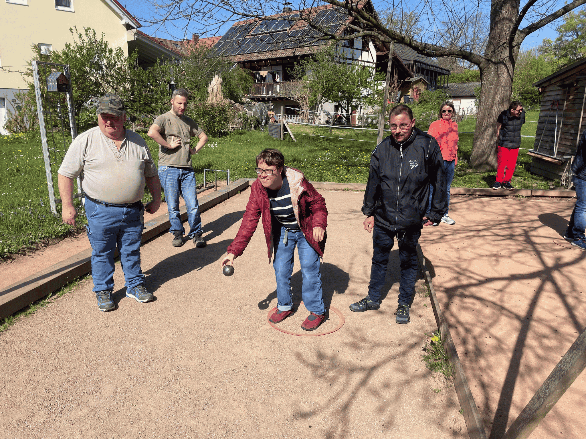 Boule für Menschen mit Behinderung